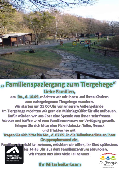 Familienspaziergang September 2026